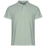 Clique Basic Poloshirt grün XXL