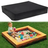 150x150cm Sandkastenabdeckung, wasserdicht, aus 210D Oxford-Gewebe, mit Kordelzug, ideal für Sandkasten, Schwimmbad oder Garten.