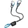 Salewa Klettersteigset Silber/Blau