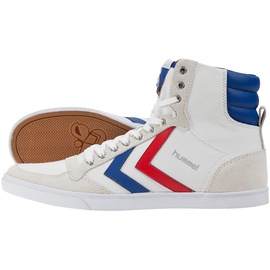 hummel Slimmer Stadil High white/blue/red/gum 42