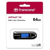 Transcend JetFlash 790 64 GB schwarz USB 3.1