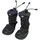 Trixie Activ Large Hundeschuhe - Black - S-M