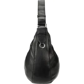 Liebeskind Berlin Liebeskind Moon Schultertasche Leder 43 cm schwarz