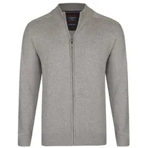 CasaModa Cardigan Unifarben 004450 silber