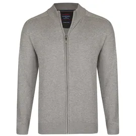CasaModa Cardigan Unifarben 004450 silber