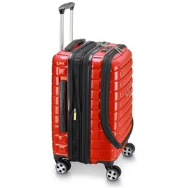 Delsey PARIS Shadow 5.0 Expandable 4DR Business Cabin Trolley 55 Intense Red