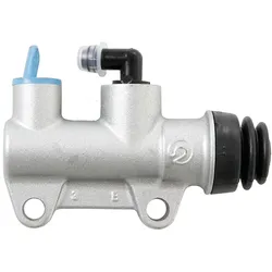 Brembo Hauptbremszylinder PS11/B silber, Hauptbremszylinder Fußbremszylinder, druckbetätigt