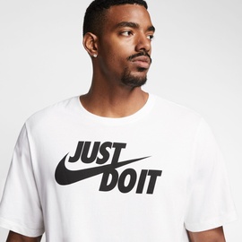 Nike Sportswear JUST DO IT T-Shirt Herren 100 white/black L