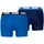Boxershorts unifarben blau XXL 2er
