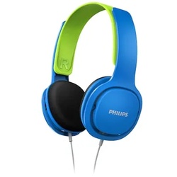 Philips SHK2000BL/00 On Ear Kopfhörer für Kinder - Blau / Grün