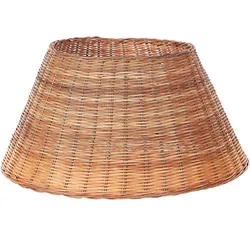 Weihnachtsbaumkragen CHANT Braun 50 cm Rattan