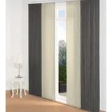 Wirth Schiebegardine Sepino (1 St), Paneelwagen, blickdicht, Jacquard beige 60 cm x 145 cm