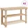 vidaXL Schuhbank 70 x 45 x 70 cm braun / braun