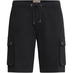Cargoshorts BLEND "Cargoshorts BHMBHKVALLE", Herren, Gr. XXL, N-Gr, schwarz, Obermaterial: 99% Baumwolle CO. 1% Elasthan EL., Hosen