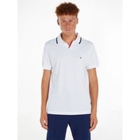 Tommy Hilfiger Poloshirt »RWB TIPPED V COLLAR REG POLO«, Gr. L, White, , 55288849-L