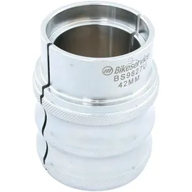 BikeService Gabelsimmerringeintreiber 42 mm / 54 mm - silber
