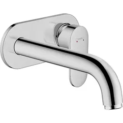 Unterputz-Wand-Waschtischmischer 210 Vernis Blend (Ausführung: 2-Loch Waschtischmischer Hansgrohe Vernis Blend Ausladung 207 mm chrom)