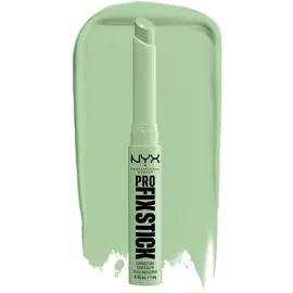 NYX Professional Makeup Pro Fix Stick Korrektor für eine einheitliche Hautfarbe Farbton 0.1 Green 1,6 g