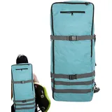 Niktule Su-p Rucksack, Paddle-Board-Taschen-Rucksack, Aufblasbarer Kajak-Rucksack, 84 L, Großes Fassungsvermögen, Wasserdicht Tragbare Aufblasbarer Paddleboard-Rucksack, Verstellbare Schultergurte