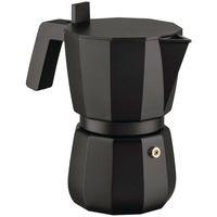 Alessi Espressomaschine Moka 6 Tassen Schwarz