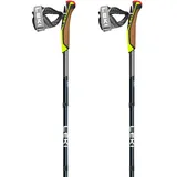 Leki Traveller Fx One Carbon Stöcke - Grey / Navy Blue - 110 cm