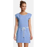 salzhaut Midikleid Blau M