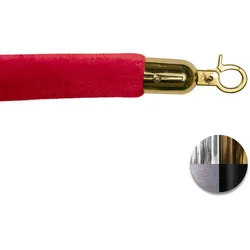 Absperrband VELOURS | Rot