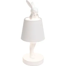 Kare DESIGN Akku-Tischleuchte Animal Rabbit Polyresin Weiß