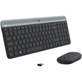 Logitech MK470 Slim Wireless Combo nordic  Set grafit