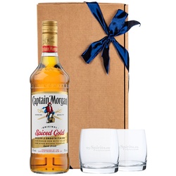 Captain Morgan Geschenkset mit 2 Tumblern