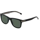 HUGO BOSS Boss 1508/S Herren-Sonnenbrille Vollrand Eckig Acetat-Gestell, schwarz