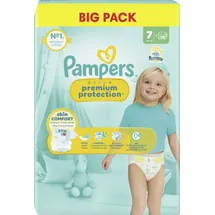 Procter & Gamble Pampers Premium Protection Windeln Gr.7 Extra Large 15+kg, - 7,