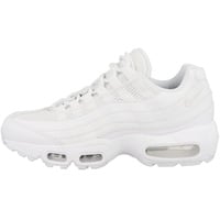 Nike Damen Air Max 95 Running Shoe, White/White-Metallic Silver, 36 EU - 36 EU