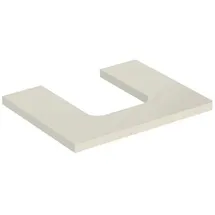 Geberit One 60x3x47cm, sand-grau/l hg, Ausschn mit.