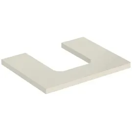 Geberit One 60x3x47cm, sand-grau/l hg, Ausschn mit.