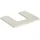 Geberit One 60x3x47cm, sand-grau/l hg, Ausschn mit.