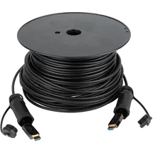 DAP AUDIO HDMI-Kabel 2.1 AOC 8K 100 m Schwarz