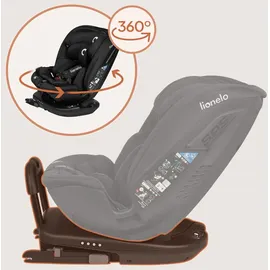 lionelo Bastiaan RWF i-Size Schwarz