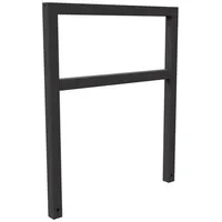 Schake Anlehnbügel aus Vierkantrohr 60x60mm, Breite: 1000mm Gesamthöhe: 1200