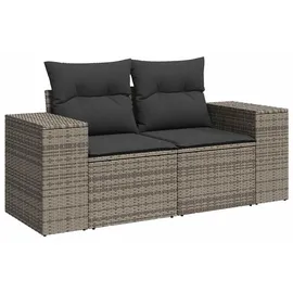 vidaXL Sofa Set 7 pcs Loungesofa grau/dunkelgrau