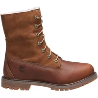 Timberland Authentic Mid Warm Lined Waterproof Boot dark brown