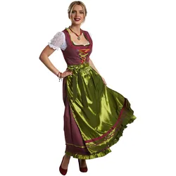 tectake® Frauenkostüm Maxi-Dirndl Ruhpolding Modell 2