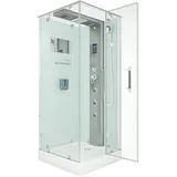 AcquaVapore Duschkabine Komplettdusche D38-00R0-EC 80x80 cm