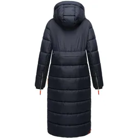 Navahoo Steppmantel "Kristallblume", Damen, Gr. M (38), blau (navy), Obermaterial: 100% Polyester, Futter: 100% Polyester, Wattierung: 100% Polyester, lässig geschnitten ca.