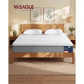 VASAGLE Gel-Memory-Schaumstoff Matratze 160 x 200 cm H3 atmungsaktiv