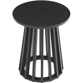 [en.casa] Buzzard Schwarz Bambus Ø40 x 48 cm
