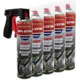 Bremsenreiniger Power Teilereiniger Spray Presto 307287 5 X 600 ml mit Pistolengriff