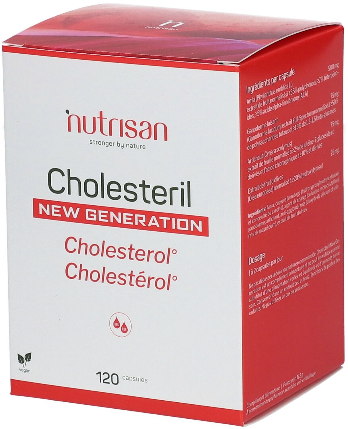 nutrisan Cholesteril New Generation Cholestérol° 120 pc(s) capsule(s)