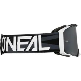 O'Neal B-33 Goggle/Schutzbrille Ictus Schwarz/Weiß - Grau