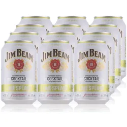 Jim Beam Lime Splash Dose 10% Vol. 12x0,33l